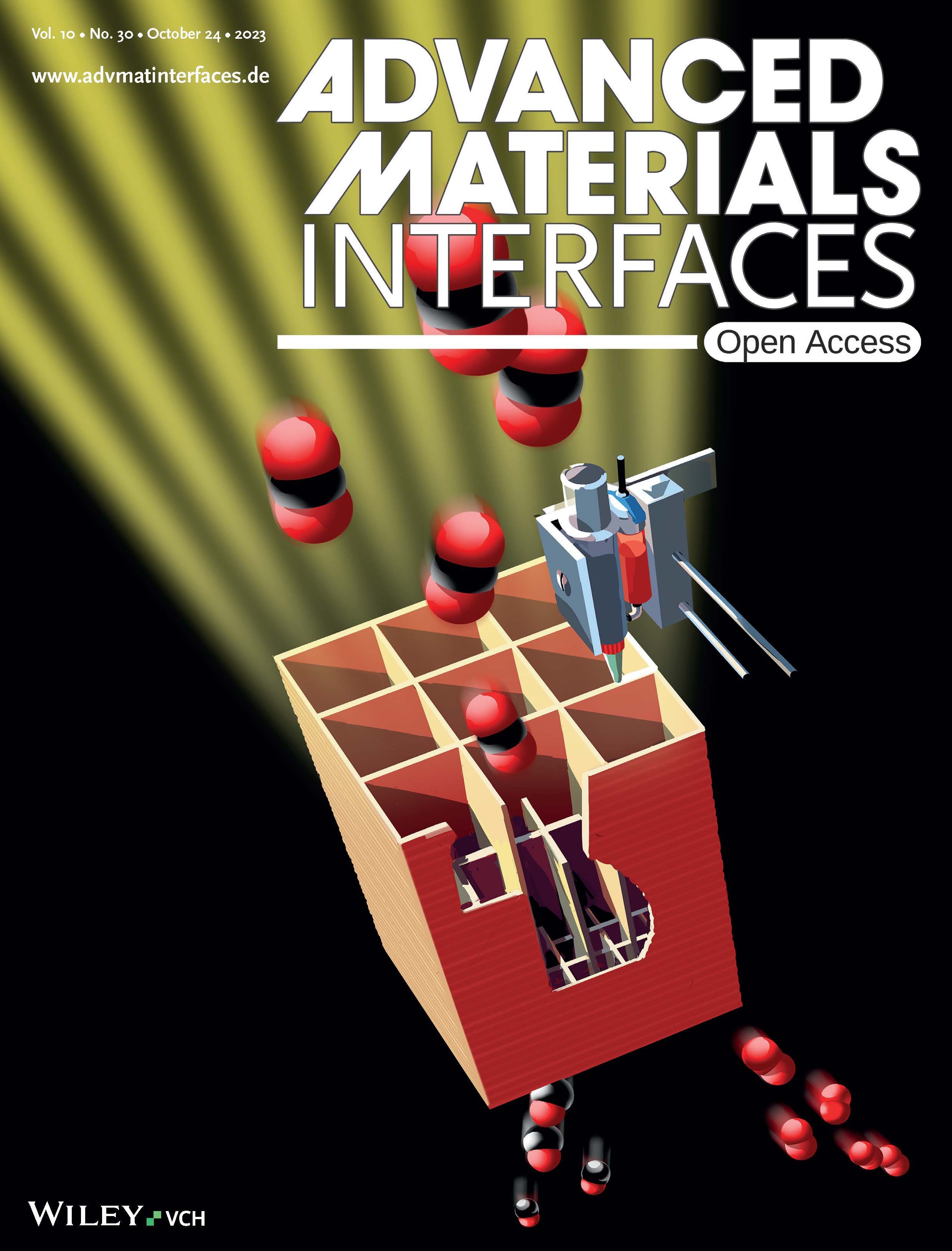 Enlarged view: Cover of Advanced Materials Interfaces