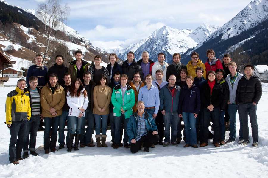 Enlarged view: 9th PREC Symposium, Klosters, Winter 2013